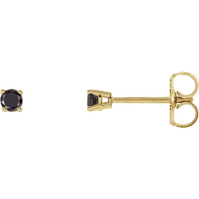 Natural Gemstone Stud Earrings
