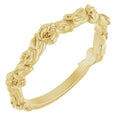 Stackable Rose Ring