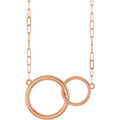Interlocking Circle Necklace