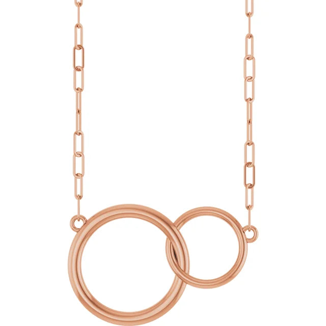 Interlocking Circle Necklace
