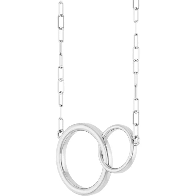 Interlocking Circle Necklace