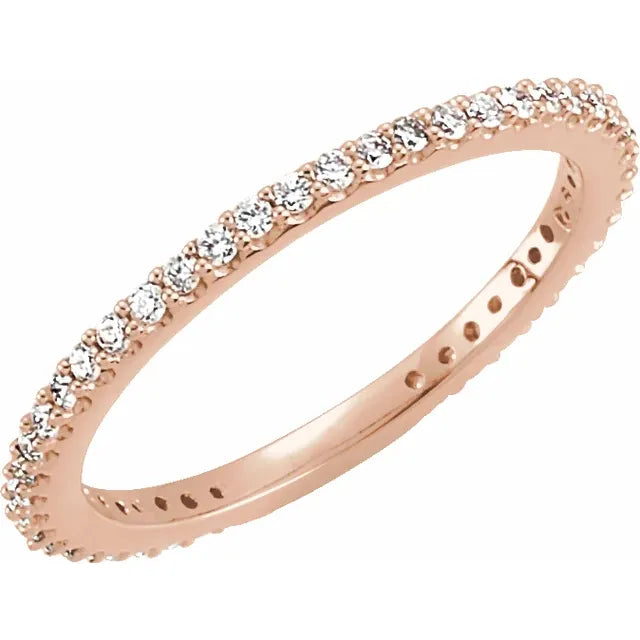 Natural Diamond Stackable Ring