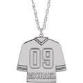 Engravable Sports Jersey Necklace