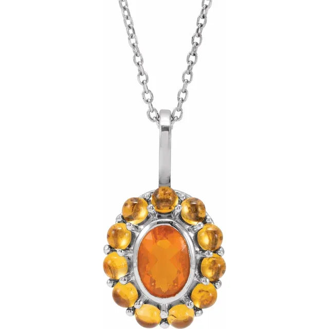 Halo-Style Necklace