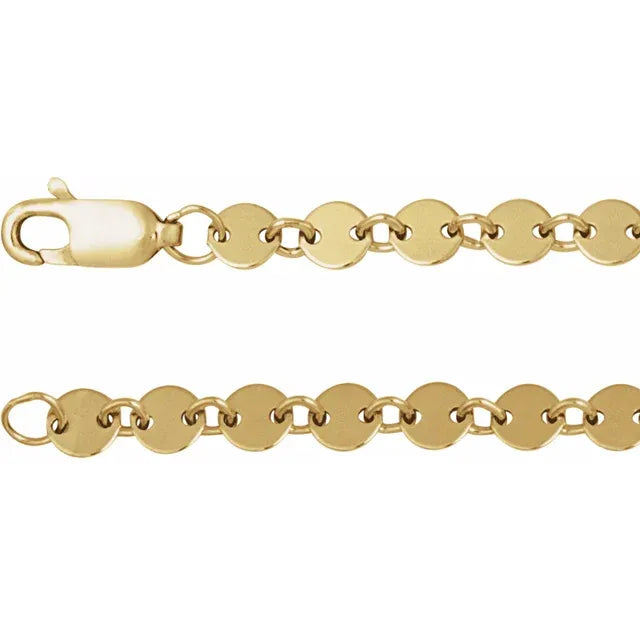 Mirror Chain Necklace or Bracelet