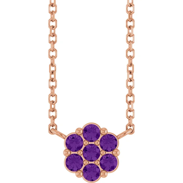 Natural Cluster Necklace