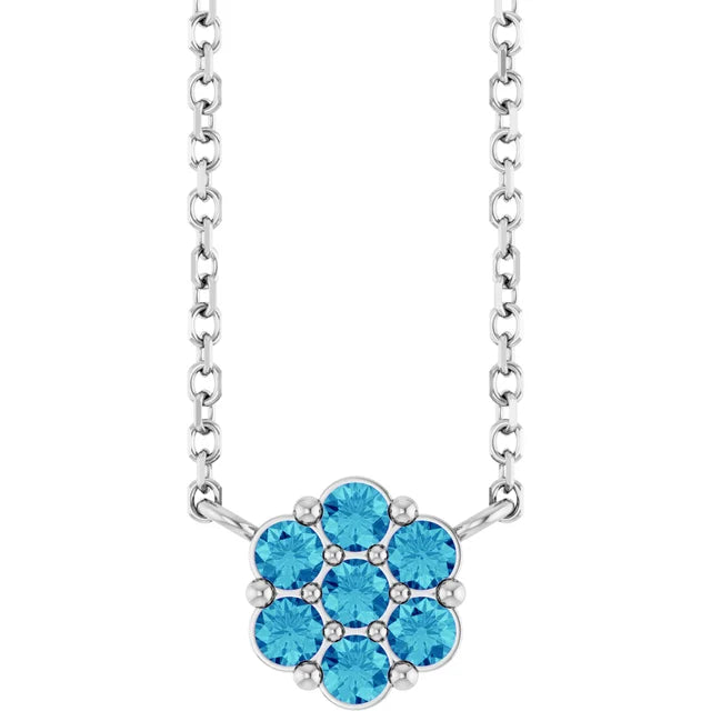 Natural Cluster Necklace