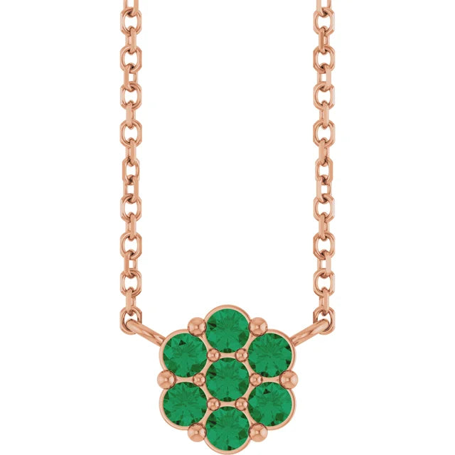 Natural Cluster Necklace