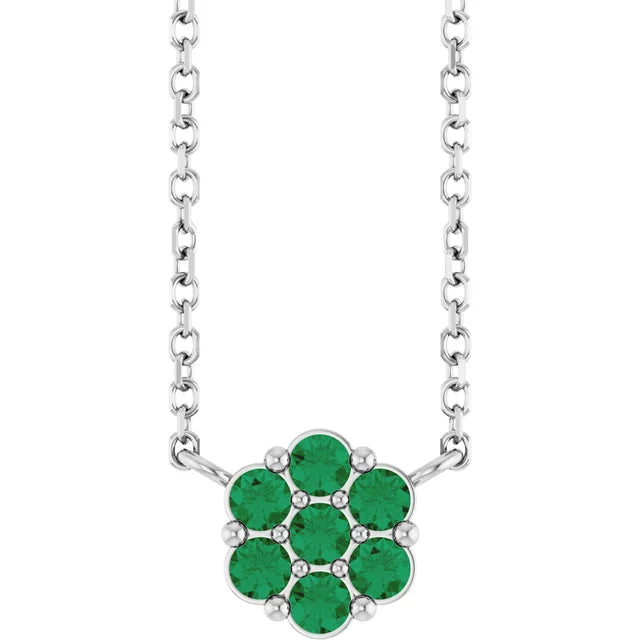 Natural Cluster Necklace