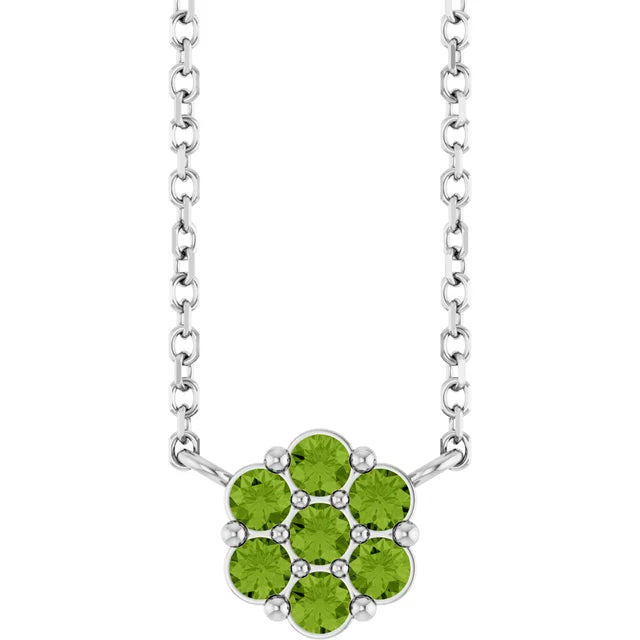 Natural Cluster Necklace