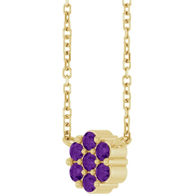 Natural Cluster Necklace