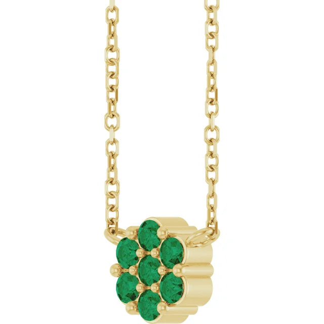 Natural Cluster Necklace