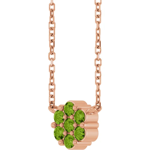 Natural Cluster Necklace