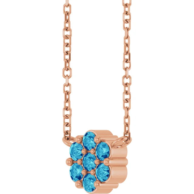 Natural Cluster Necklace