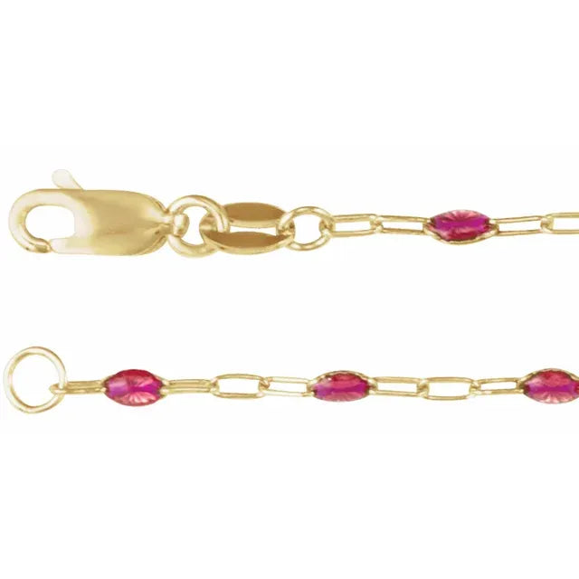 Enamel Chain