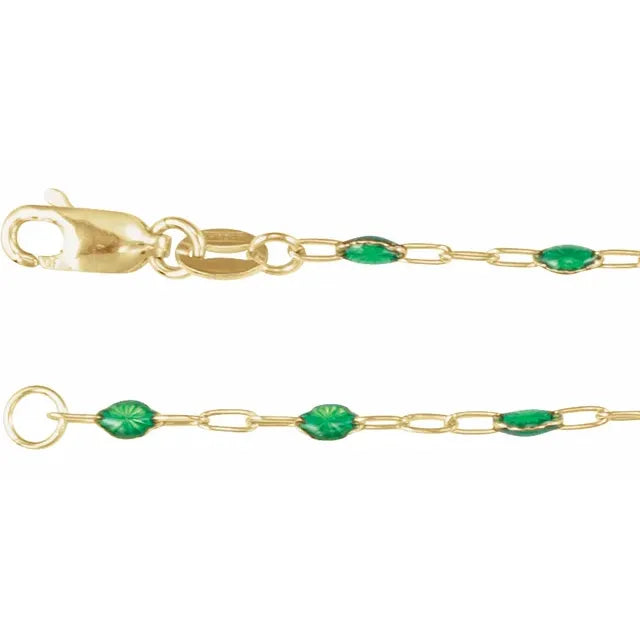 Enamel Chain