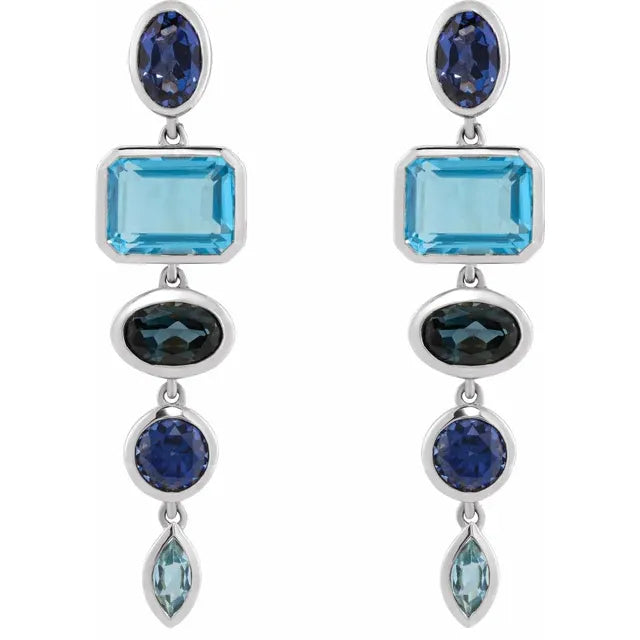 14K Dangle Earrings