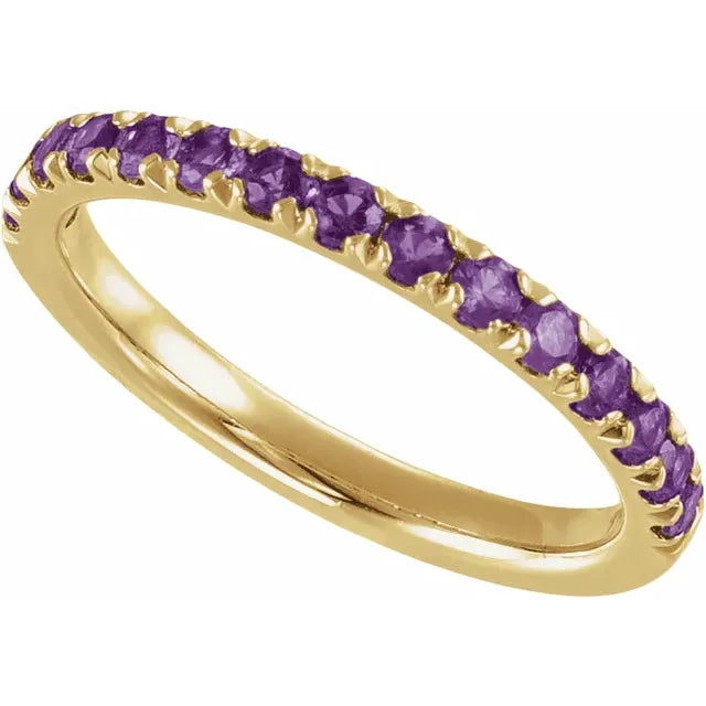 Gold Vermeil Stackable Birthstone Ring