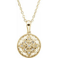 Granulated Filigree Necklace