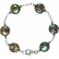 Black Freshwater Pearl Bracelet