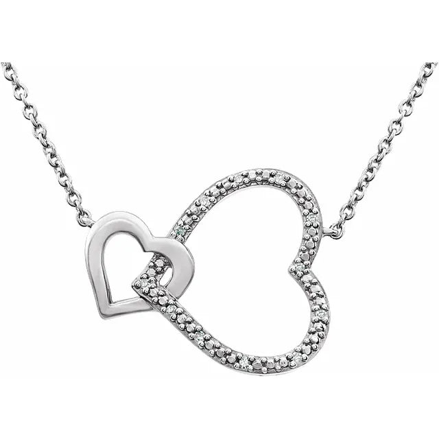 Interlocking Heart Necklace