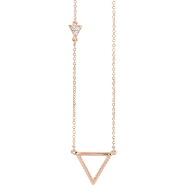Natural Diamond Triangle