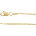 2.4 MM Wheat 18" Pendant Chain