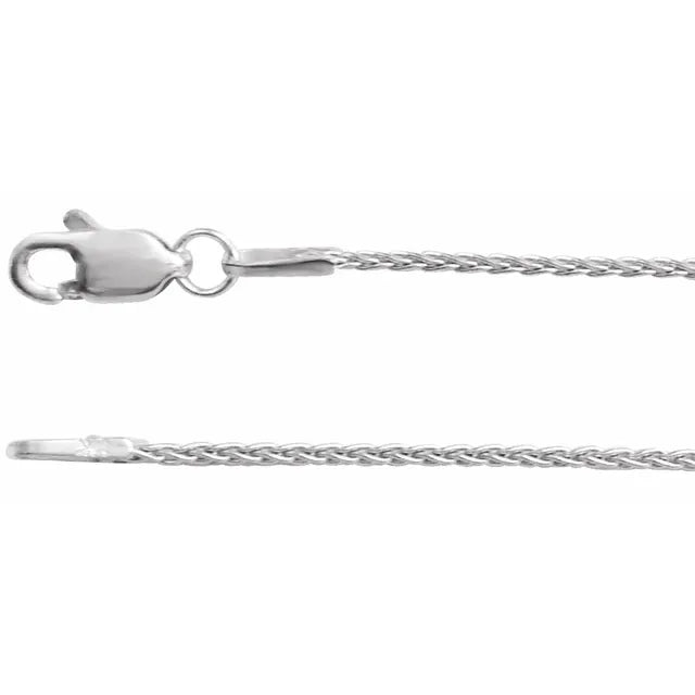 2.4 MM Wheat 18" Pendant Chain