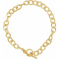 Charm Cable 7 1/4" Bracelet