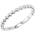 Sterling Silver Stackable Ring