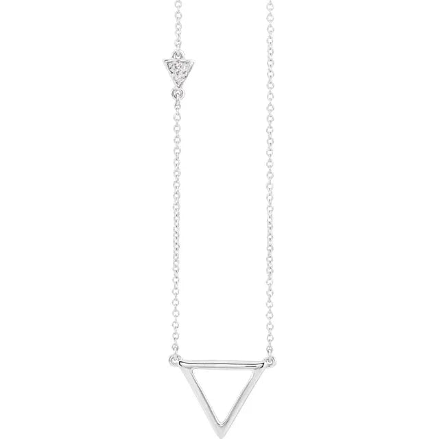 Natural Diamond Triangle