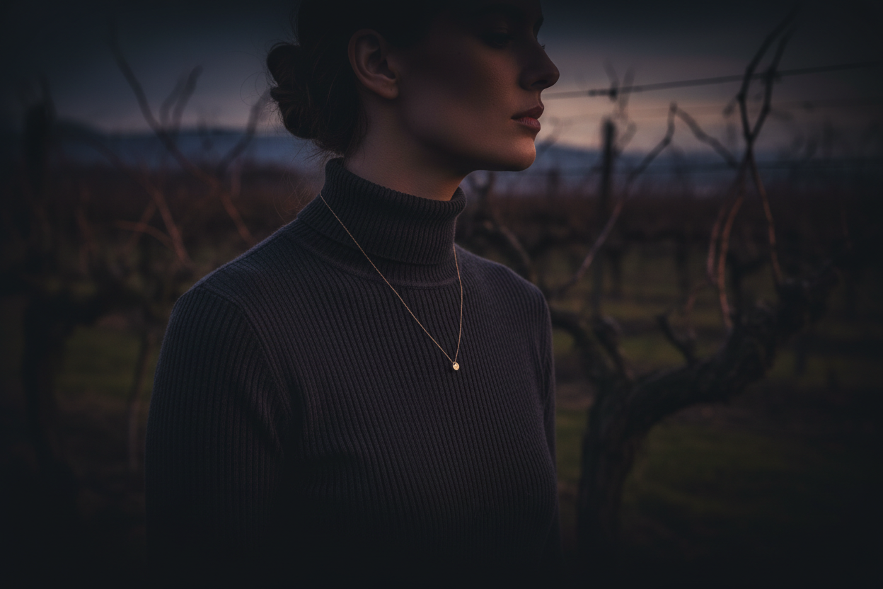 Vineyard dusk